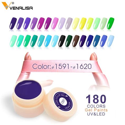 Compare Prices VENALISA Painting Color Gel New 180 Colors 5ml Jar CANNI