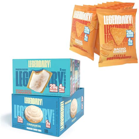 Legendary Foods High Protein Snack Bundle Cinnamon