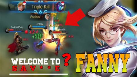 Gameplay Fanny Solo Rank Youtube