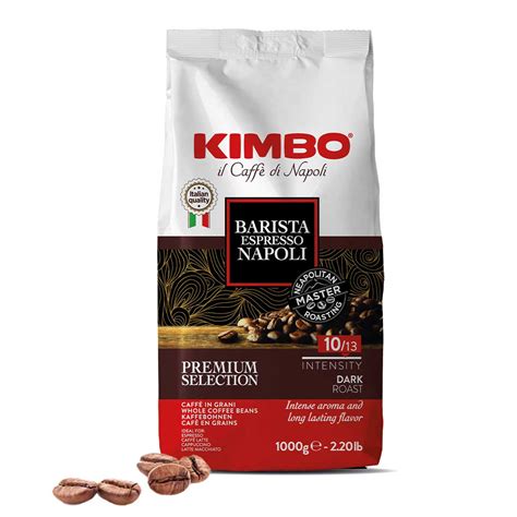 Café en Grains Kimbo Espresso Napoli 3 paquets 3 Kg