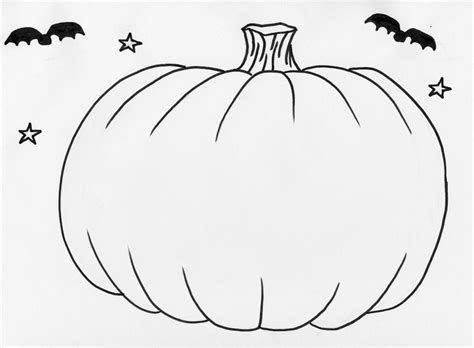 Pumpkin Drawing Template at GetDrawings | Free download