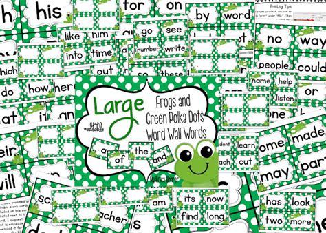 Word Wall Headers And Word Cards