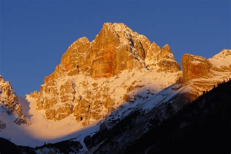 Croda Rossa DAmpezzo Dolomitenfuchs