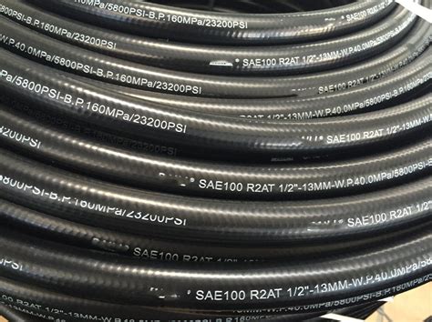 Steel Wire Braid Hydraulic Hose SAE 100 R2 At China Hydraulic Hose