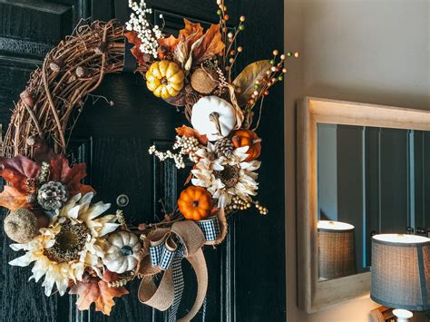 Do It Yourself Decor Beautiful Fall Wreath Simply Taralynn