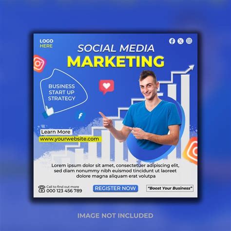 Premium Psd Creative Digital Marketing Social Media Post Template Design