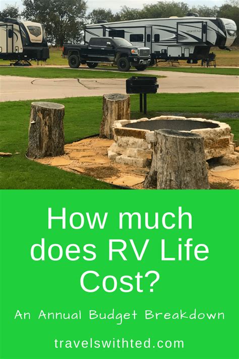 The Cost Of Full Time Rv Living Can Be Very Affordable Or Very Expensive Depending On Your