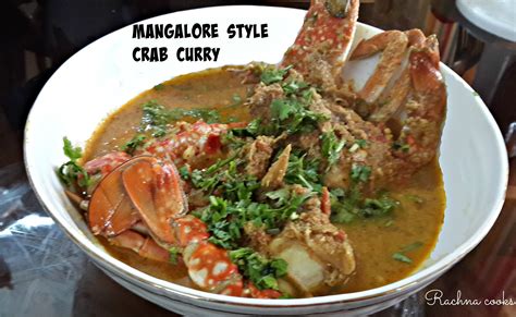 Mangalore Style Crab Curry Recipe Rachna Cooks