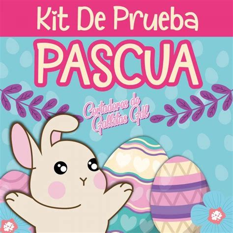 Kit Imprimible Gratuito Pascua V2 3 Cortadores De Galletas GDL