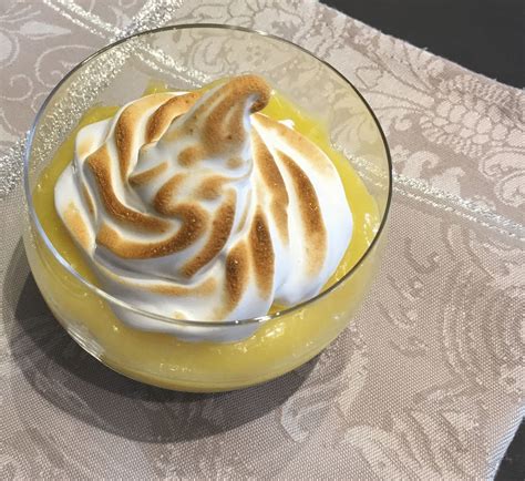 Creme Au Citron Meringu E En Verrine