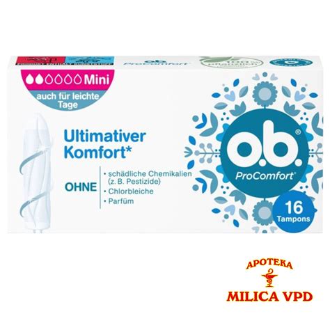 OB Procomfort Mini Tamponi A16 Apoteka Milica