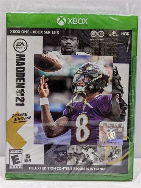 Madden Deluxe Edition Microsoft Xbox One Series X American Football