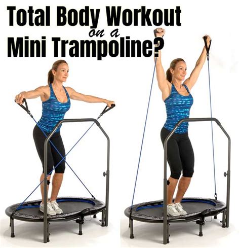 Mini Trampoline Workout At Home 20 Minute Full Body