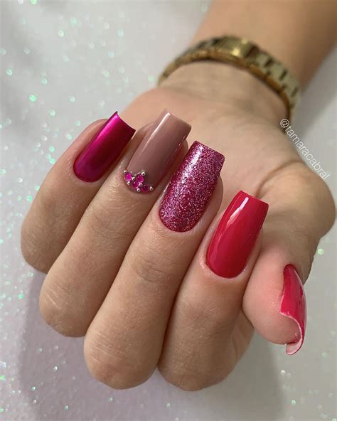 Fotos De Unhas Decoradas Preta E Rosa Unhas Decoradas Unhas