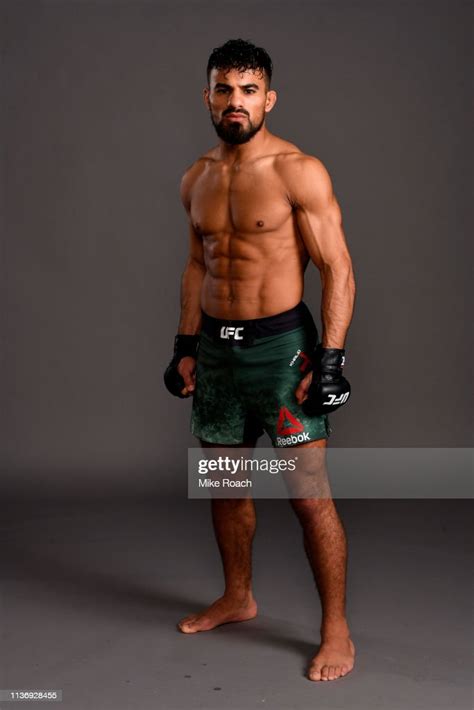 Khalid Taha Of Germany Poses For A Post Fight Portrait Backstage