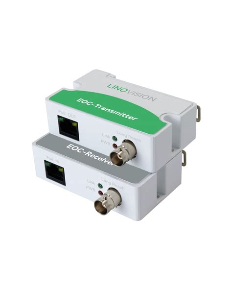 Linovision Poe Ethernet Over Coax Eoc Converter Ip Over Coax Max M