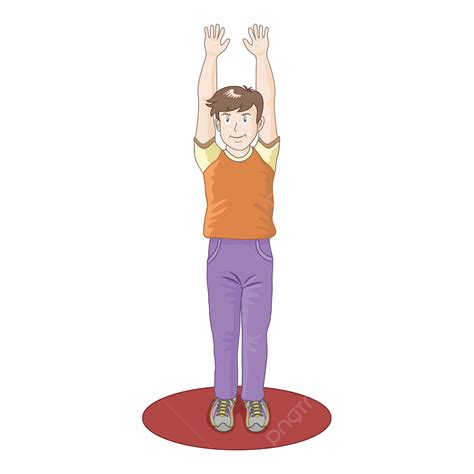 Boy Thumbs Up Vector Hd Png Images Boy Gymnastics Hands Up Boy Gymnastics Game Hands Up Png