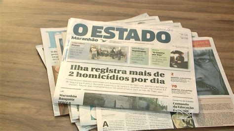 JMTV 1ª Edição Jornal O Estado do Maranhão anuncia mudanças no