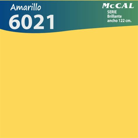 Vinilo Amarillo Brillante Ancho Cm X M Lineal Calcobel