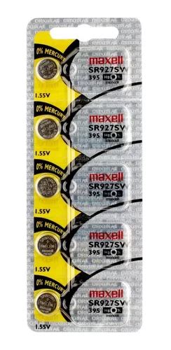 Pila Bater A Maxell Sr Sw V Original Pack X Mercadolibre