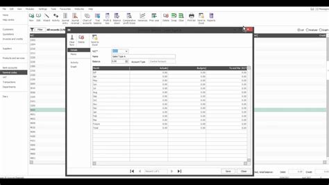 Sage 50 Tutorial Nominal Ledger Part 3 Editing Nominal Codesaccounts Youtube