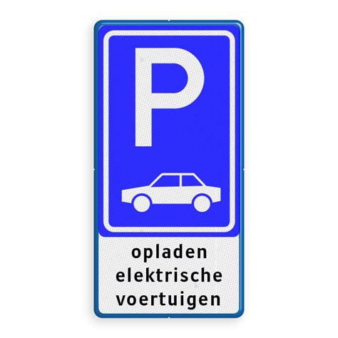 BE04d Parkeerplaats voor opladen elektrische auto s Officiële