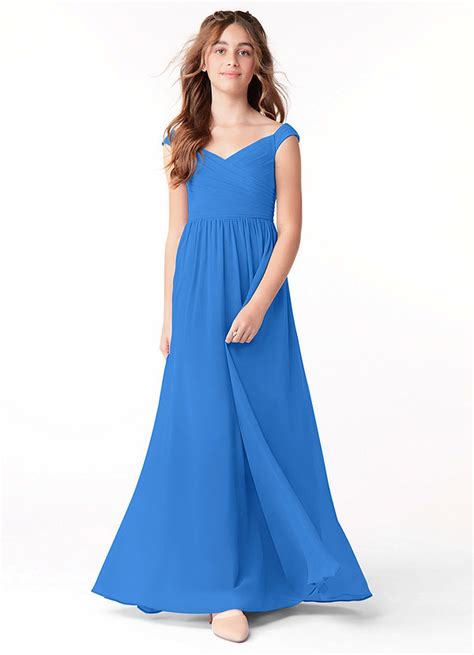 Blue Jay Azazie Camilla Jbd Junior Bridesmaid Dresses Azazie