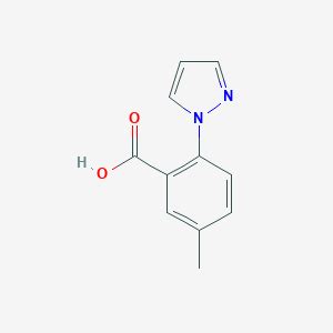 5 Methyl 2 1H Pyrazol 1 Yl Benzoic Acid S841014 Smolecule