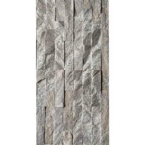 Gray Grey Natural Stone Wall Cladding Thickness Mm Size X