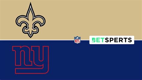 Saints Vs Giants Prediction Week Odds Picks Moneyline