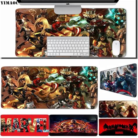 YIMAOC 40 90 Cm Large Mouse Pad Gamer Mousepad Rubber Gaming Desk Mat