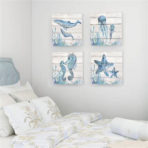 Marine Life Painting Etsy