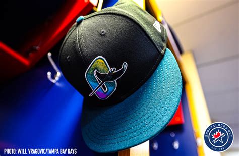 Tampa Bay Rays Wearing O” Cap For Orlando On Tuesday