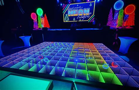 Infinity Led Dance Floor Texas Entertainment