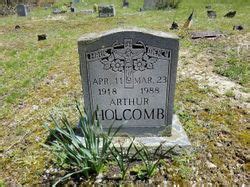 Arthur Holcomb Find A Grave Reminne