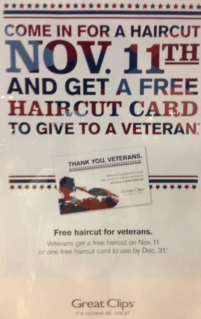 Free Haircuts for Veterans on Veterans Day! | Annapolis, MD Patch