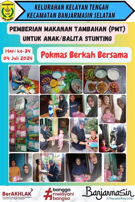 Kelurahan Kelayan Tengah Pemberian Makanan Tambahan Pmt Balita