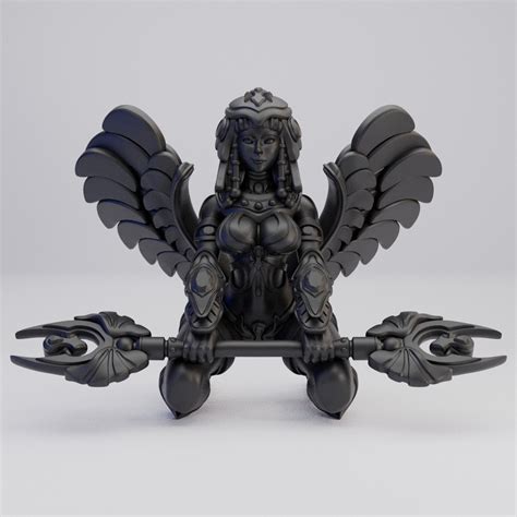 Hot Goblin ドゥームサンの娘 ミニチュア ホットゴブリン 翼 跪き