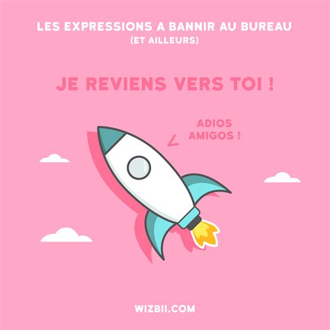 Infographie Top Des Expressions Bannir Au Bureau Et Ailleurs