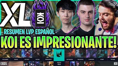 Partida Impresionante De Koi Xl Vs Koi Resumen Lec EspaÑol Lvp Youtube