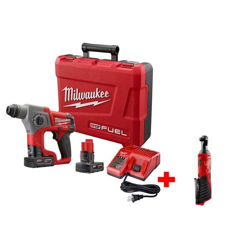 Milwaukee M12 FUEL 12 Volt Lithium Ion Cordless Brushless 5 8 In SDS