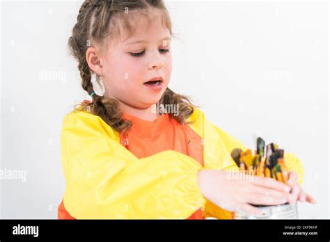 Kids Art Project Stock Photo Alamy