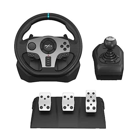 Volant de course pour PC PXN V9 simulateur de conduite avec pédales