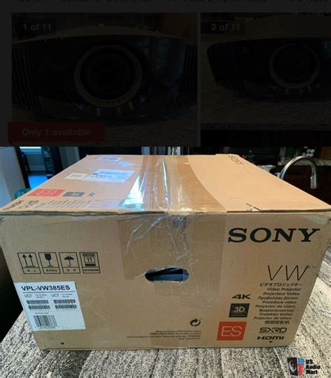 Sony VPL VW285ES 4K HDR Home Theater Projector Photo 3415220 UK