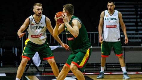 Litvanya Elemeler I In Kadrosunu A Klad Fanatik Gazetesi Basketbol