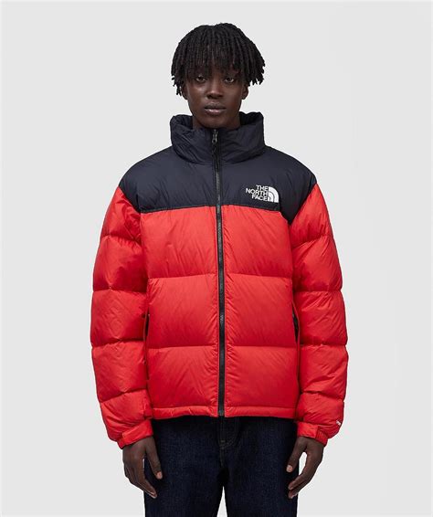 The North Face Goose 1996 Retro Nuptse Puffer Jacket In Red For Men