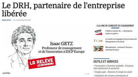 Les Echos La Releve Blog Livrecontact Igetz