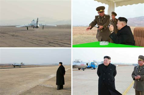 金正恩指导朝空军女歼击机飞行员训练【3】 图片频道 人民网