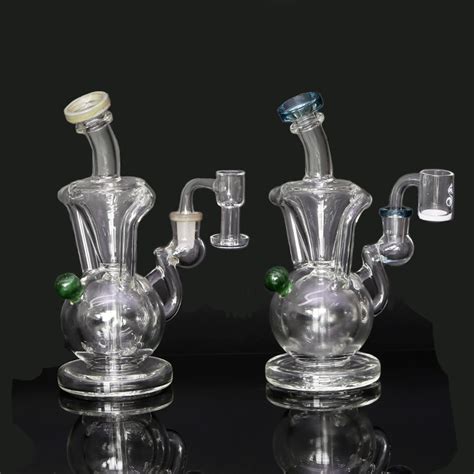 Sirui Water Pipes Wholsale Hookah Smoking Custom Glass Pipe Glass Smoking Pipe Us Color Recycler