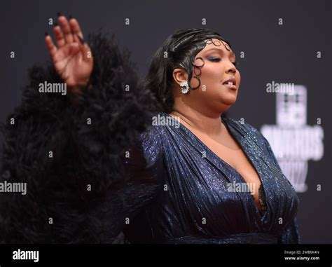 Lizzo Arrives At The Bet Awards On Sunday June 26 2022 At The